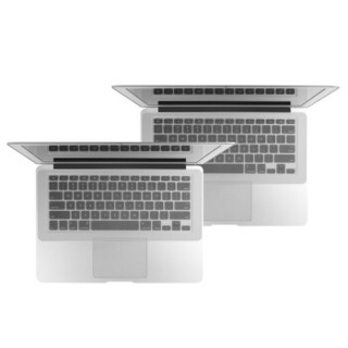 ECOLA 宜客莱 笔记本通用键盘保护膜适用联想天逸小新Thinkpad华硕戴尔惠普微星7-14英寸 KB-EL001W 透明