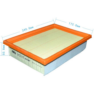 马勒（MAHLE）空气滤清器/空滤LX3315（爱唯欧/乐骋 1.4/1.6(11年之后)）