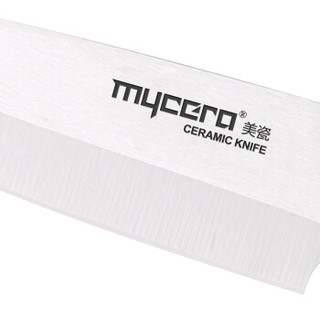 美瓷（MYCERA）陶瓷刀厨房家用6寸厨师刀 切水果刀具 西瓜刀 宝宝辅食刀(黑色)E6B