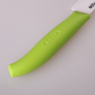 美瓷（MYCERA）陶瓷刀4寸切水果刀具 厨房小刀 瓜果刀 削皮刀 辅食刀（绿色）E4F