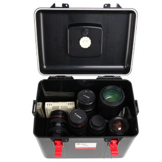 锐玛（EIRMAI）R51 单反相机干燥箱 防潮箱 密封镜头电子箱 大号 送大号吸湿卡 炫黑色