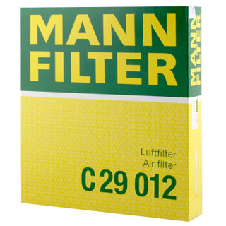 曼牌滤清器 曼牌(MANNFILTER)空气滤清器/空气滤芯/空滤C29012(君威1.6T/2.0/君越2.0T/迈锐宝)