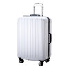 LATIT PC铝框旅行行李箱 拉杆箱 旅行箱  20英寸 万向轮 白色