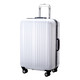 LATIT PC铝框旅行行李箱 拉杆箱 旅行箱  20英寸 万向轮 白色+凑单品