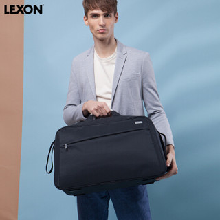 LEXON 乐上 旅行包商务出差轻盈行李包大容量旅行袋休闲时尚健身包 LN1056N5 蓝黑