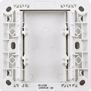 飞雕（FEIDIAO）开关插座面板 空白面板 插座盖板空面板白盖板 盖线盒 86型A3香槟金
