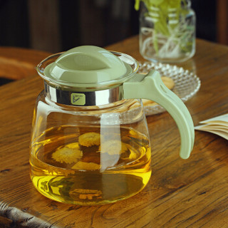 奇高茶壶 玻璃直火壶可明火加热煮茶壶(1.8L)大容量耐热防爆玻璃煮咖啡壶 CK-206A