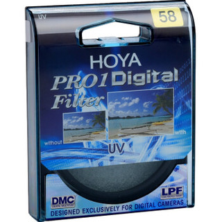 保谷（HOYA）PRO1D 58mm UV 专业数码抗紫外线 滤镜