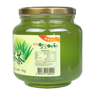 韩国进口 韩国农协 蜂蜜芦荟茶1000g