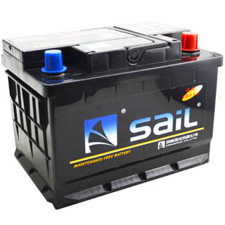 风帆（Sail）免维护汽车电瓶 27-55/6-QW-55福特嘉年华/福特翼博电瓶蓄电池 以旧换新