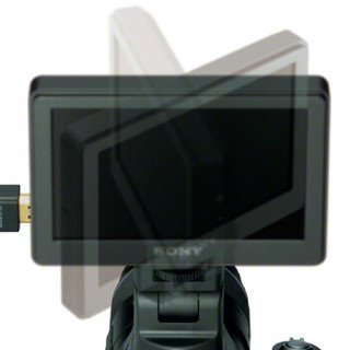 索尼（SONY）CLM-V55 夹式监视器（适用索尼7系微单/黑卡RX系列/HX60/HX400/VG30EM ）