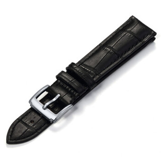 积优JEAYOU 表带男真皮表带 牛皮手表带配件适用于浪琴天梭西铁城汉密尔顿19AZZ04