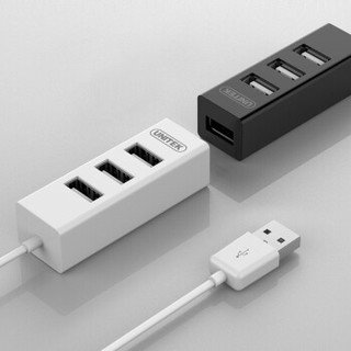 优越者USB分线器2.0 4口HUB扩展集线器 一拖四多接口转换器 2米2146KWH