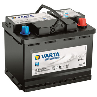 VARTA 瓦尔塔 汽车电瓶启停蓄电池 AGM-H5 60AH 东风本田CR-V/名爵5/GT  上门安装