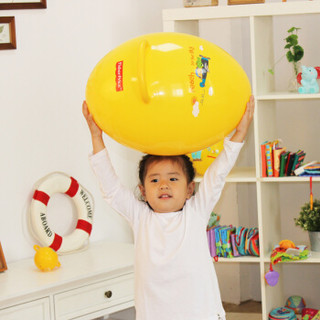费雪（Fisher Price）儿童玩具球 宝宝健身球 蛋形跳跳球（红色 赠充气脚泵）F0706H4