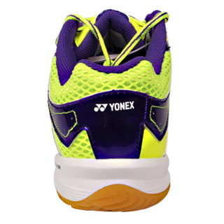 YONEX 尤尼克斯 SHB-200CR 羽毛球鞋YY男女鞋专业耐磨防滑SHB-200CR 紫色/黄 43码