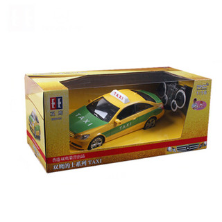 双鹰遥控车E606-001奔驰出租车E350儿童玩具汽车模型男孩礼物