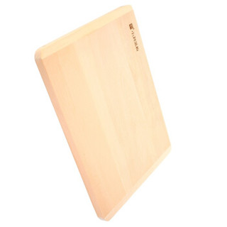小刘菜板 精装进口百年小叶椴木经典型实木砧板 案板 尊享系列 M002 (45*33*2cm）