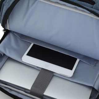 奥维尼 非凡系列 14/15.6英寸双肩背包 电脑包 大容量休闲商务旅游双肩背包BS-003-B 蓝色