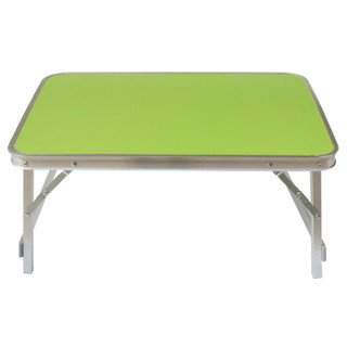 鲸伦 (KINGRUNNING) ZDZ041 便携式可折叠笔记本电脑桌 宿舍懒人桌 床上用小书桌 铝合金儿童餐桌 绿色