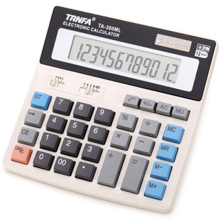 信发（TRNFA) TA-300ML 电脑按键12位办公商务2135计算器