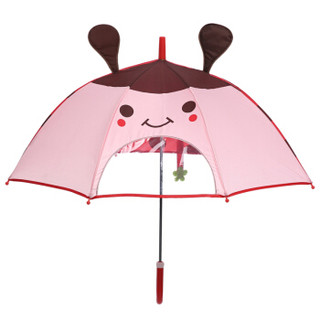 hugmii儿童雨伞半自动卡通可爱小学生雨伞 蜜蜂