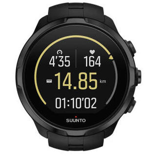 颂拓（SUUNTO）手表 跑步运动手表 彩屏智能腕表 斯巴达spartanSport极速系列光电心率酷黑SS022990000