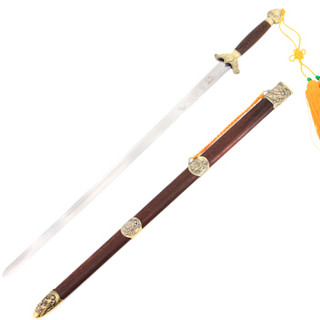 戈顿（GEDUN）太极剑 半硬剑软剑中华武术剑 晨练太极剑 男女不锈钢武术刀剑