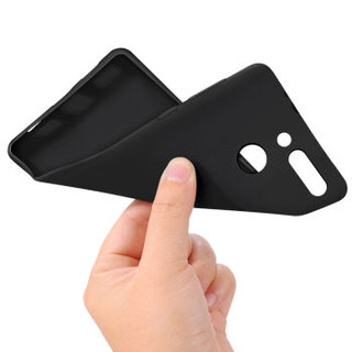 KOLA 荣耀V9手机壳 微砂硅胶软壳保护套 适用于华为荣耀V9 黑色