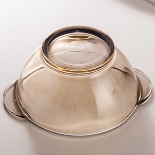 厨美 沙拉碗 餐具套装 泡面碗 汤面碗 钢化玻璃碗2只装 康馥