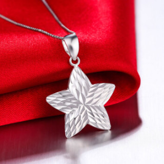 商品鸣钻国际 铂金吊坠 pt950铂金白金吊坠珠宝首饰 1.1g