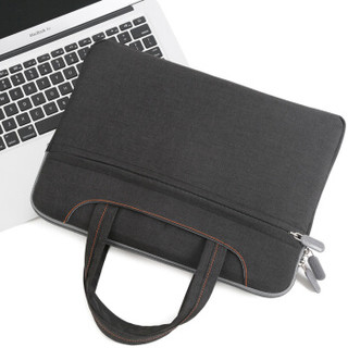 Fashow风尚笔记本电脑包 14.5英寸防水内胆包 联想YOGA ThinkPad T系列华硕戴尔惠普 BR-145 黑色