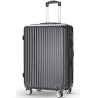 SCOGOLF 拉杆箱24英寸行李箱男 商务行李箱旅行箱万向轮6689黑色