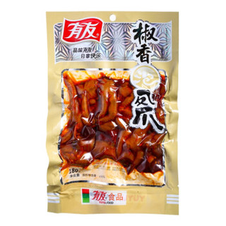 有友 泡椒凤爪 重庆特产鸡爪 休闲零食小吃  椒香味180g