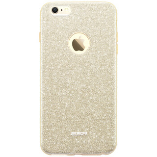 亿色（ESR）iPhone6/6s手机壳/保护套 4.7英寸苹果6/6s手机套 闪粉防摔保护软壳 彩妆系列 香槟金
