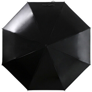 黑柠檬（BLACK LEmon）双层防晒伞 遮阳伞太阳伞女黑胶防晒小黑伞晴雨伞 designer美洲豹