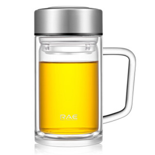 RAE 然也 R9580 耐热玻璃杯 450ml 本色