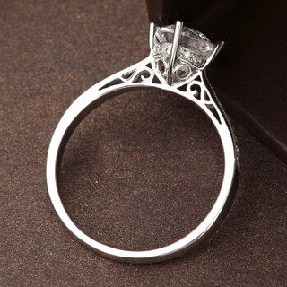 一搏千金（YBQJ）BG001 白18K金共50分FG色 钻石女戒 求婚戒指 钻戒