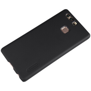 耐尔金（NILLKIN）华为P9手机壳 磨砂手机保护壳/保护套/手机套 黑色