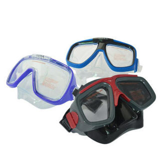 INTEX 55950优雅紫防雾波音骑士潜水镜呼吸管套装 青少年成人游泳硅胶镜 呼吸管组合 防水性强