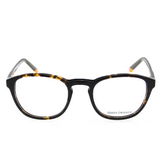 Jimmy Orange个性圆框时尚板材光学镜近视配镜眼镜框JO7229 TT玳瑁色