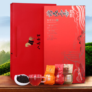 八马茶业 茶叶 乌龙茶 武夷三大岩茶（大红袍+肉桂+水仙）组合 礼盒装 240g