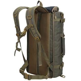 力开力朗（LOCAL LION）514 登山包双肩单肩背包手提包旅行包17英寸电脑包 军绿色 50L