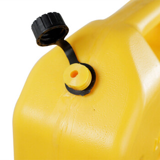 畅意游(Easy Tour)防静电塑料油桶 自驾游装备 沙板汽油桶越野车备用油箱 黄色20L