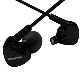 舒跑（ROVKING）RV1 强劲重低音入耳式音乐运动耳机 黑色