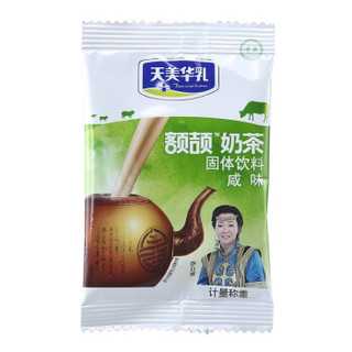 天美华乳 固体饮料 蒙古额颉奶茶粉 牛奶咸味360g