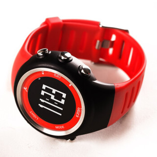 宜准(EZON)手表  跑步系列户外防水运动手表GPS男子电子手表红T031A02