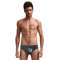 SEPTWOLVES 七匹狼 男士内裤 男款纯棉中腰透气运动三角内裤四条 多色 D3501-4  L
