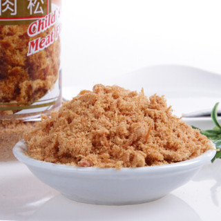 鹭珍 佐餐休闲零食 台湾风味肉松(肉粉松)185g/罐