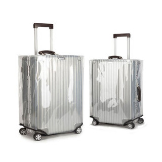 加加林 箱套保护套拉杆箱旅行箱pvc透明防尘套行李箱套防水耐磨加厚20寸JA106